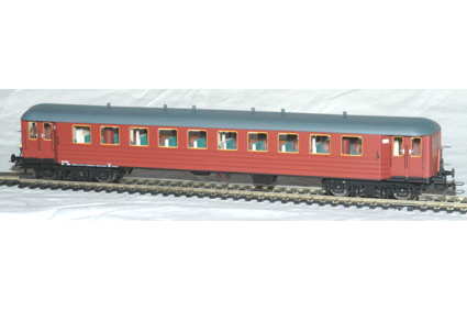 P� SPORET 500.8. SJ Personvogn B6.