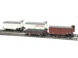 Hobby Trade 39003. DSB Godsvognssæt. 4 vogne.