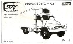 SDV 9. Praga S5T 2. Kølebil.