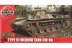 Airfix 01319. Chi Ha. Type 97 Medium Tank.