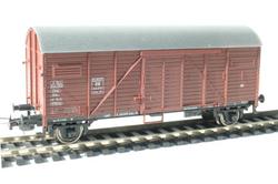 Sachsen Modell 16086. DB Gmhs 35 246 875. Lukket godsvogn.