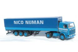 Herpa Exclusive Serie 106(NL). Scania 142M. Sættevogn. NICO NIJMAN.