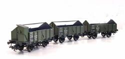 Märklin 46020. K.Bay.Stb. Åben godsvogn, 3 stk.