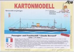 MDK 7040(A). M/S Claude Bernard. Passager- og fragtskib.
