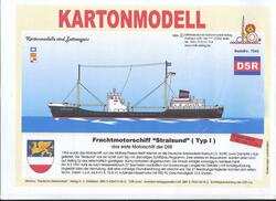 MDK 7043. M/S Stralsund. Fragtmotorskib.