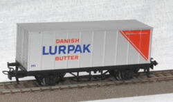 Märklin 44004. DSB containervogn med LURPAK container.