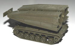 Roco Minitanks 219 X. US Armored Vehicle Launched Bridge M48A5.