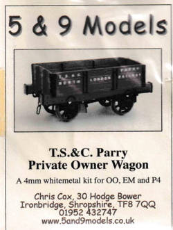 5&9 03. T.S.&C Patty Private Owner Wagon