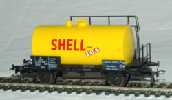 Klein Modellbahn 1-02 X. DSB tankvogn. SHELL TILBUD.