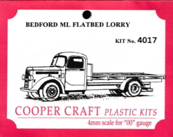 Cooper Craft 4017. Bedford ML Fladbed Lorry.