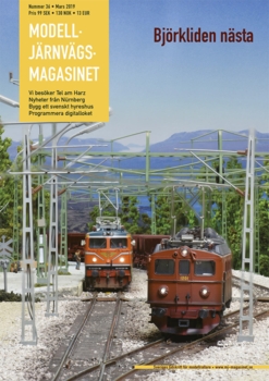 An. Modelljärnvägsmagasinet Nr. 36. 2019.