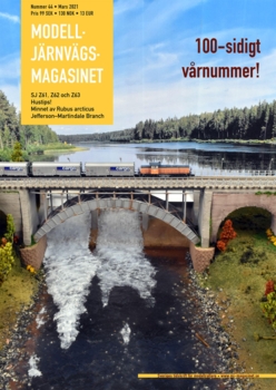 An. Modelljärnvägsmagasinet Nr. 44. 2021.