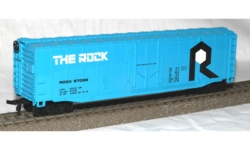 Bachmann 71000.2. 51' Steel plug Door Box Car ROCK ISLAND