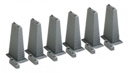 Faller120473. Bropiller- 6 stk.