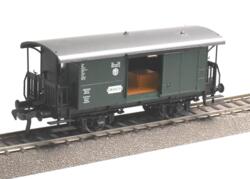 Fleischmann 5055 BX. DRG pakvogn til sidebaner.