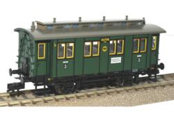 Fleischmann 5059 B. Personvogn til sidebaner.