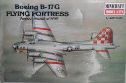 Minicraft Model Kits 14401  (Loc 2). Boeing B-17G Flying Fortress.