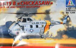 Italeri 1206. H 19B "CHICKASAW" Helikopter.
