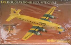 Heller 80316 (8). Douglas DC-6B Securite Civile