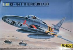 Heller 80417 (8). RF-84 F THUNDERFLASH.