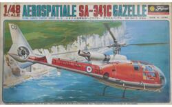 Fujimi 6A38. Aerospatiale SA-341C GAZELLE.