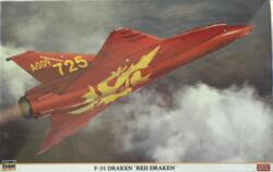 Hasegawa 07495- F-35 DRAKEN "RED DRAKEN" .Danish Airforce.