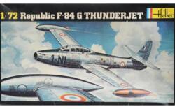 Heller 278. Republic F-84 G Thunderjet.