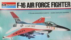 Monogram 5200. F-16 Air Force Fighter.