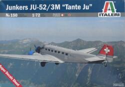 Italeri 150. Junkers JU-52/3M "Tante Ju".