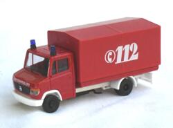 Herpa 043649. MB T2 Vario. Ladvogn med presenning.
