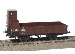 Dekas DK-873040. DSB PFR  14 525. Åben godsvogn med bremsehus.