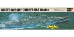 Revell H-451 B. USS Boston. Guided Missile Cruiser.