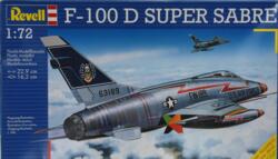 Revell 04604. F-100 D SUPER SABRE.
