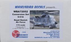 Whirlybird Decals WBA 72052. Conversion Set S-61A
