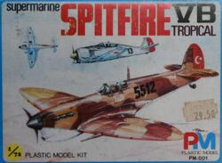 Plastic Model PM-001. Supermarine Spitfire VB.