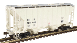 Walthers 932-5382. Trinity 2-Bay Cement Service Covered Hopper C
