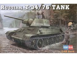 Hobby Boss 84808. WWII USSR T34/76 Kampvogn.