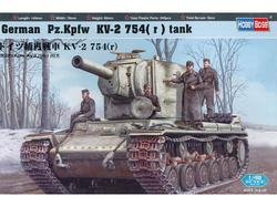 Hobby Boss 84819. WWII WH Pz.Kpfw KV-2 754(r) Kampvogn.