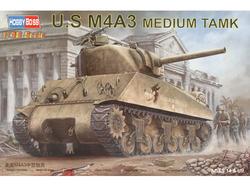 Hobby Boss 84803. WWII USArmy M4A3 Medium Tank.