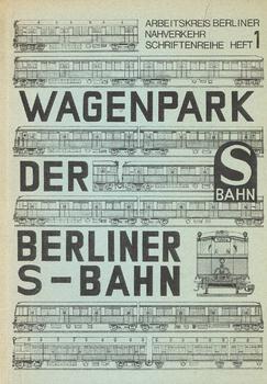 An. BB. Wagenpark der Berliner S-Bahn.