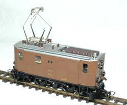 Bemo 1256 122. Rh.B. Ge 2/4. Elektrisk lokomotiv.