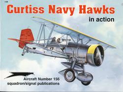 Squadron. Aircraft  # 156. Curtis Navy Hawks in action.