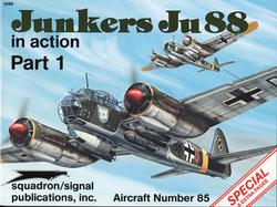 Squadron. Aircraft  # 85. Junkers Ju 88 in action.