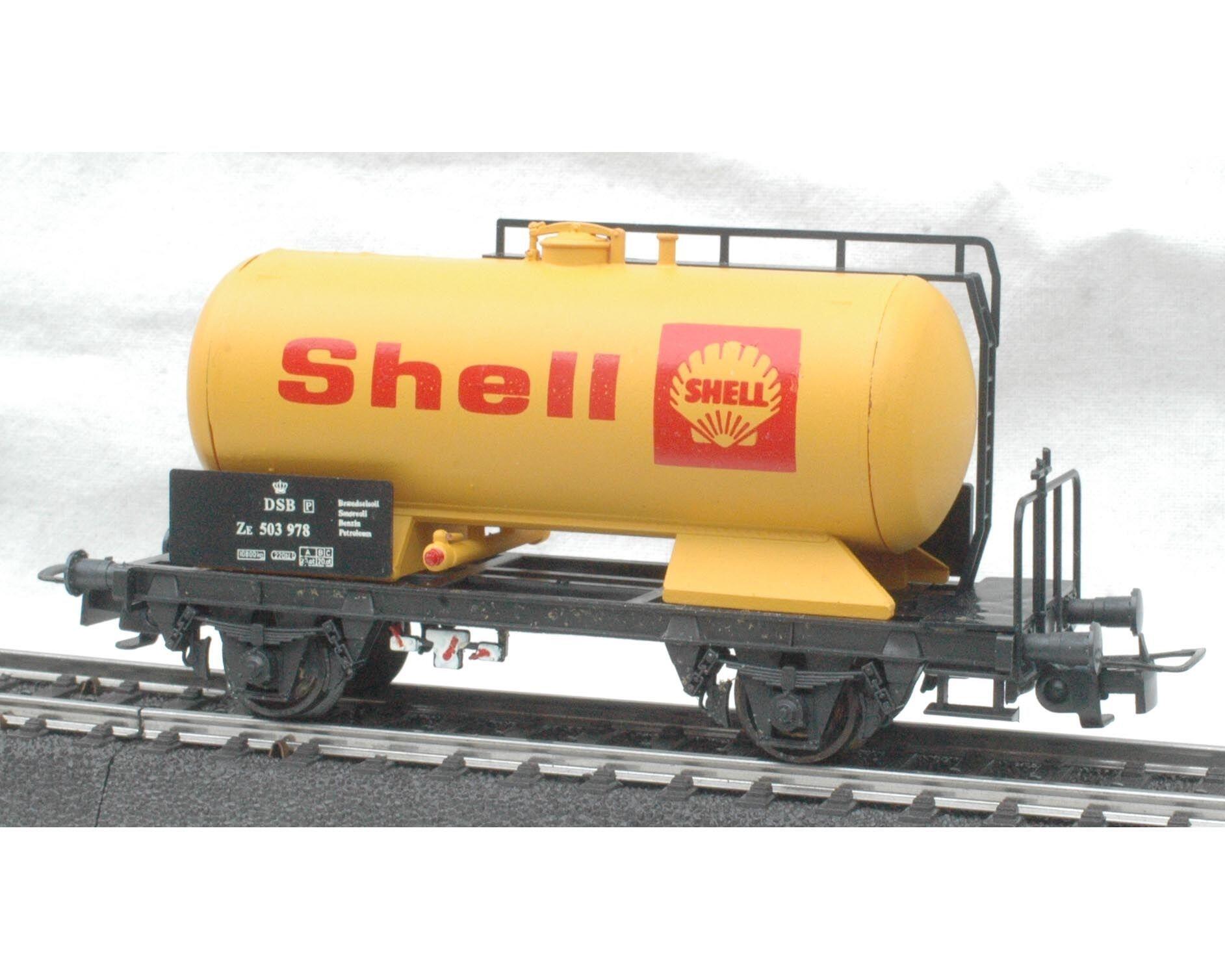Køb Liliput 250S. DSB ZE 503978. Shell. Tankvogn. - Tilbud: 350,00DKK,-