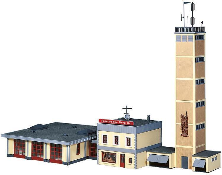 Køb Faller 130989. Brandstation. - Tilbud: 575,00DKK,-