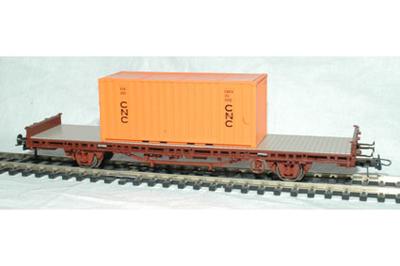 Roco 46322. SNCF  Ks med container. CNC.