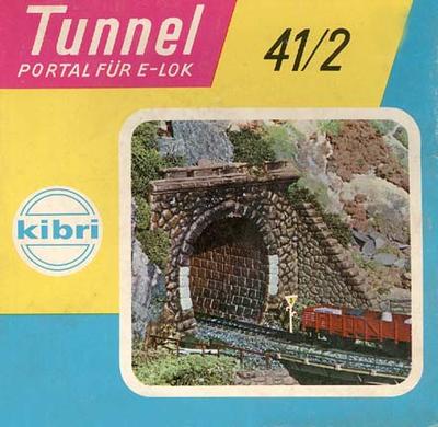 Kibri 41/2, Tunnelportal.