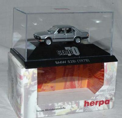 Herpa 100694 Serie 70erne. BMW 528i (1978). TILBUD. 