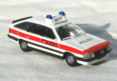 Rietze 001. Audi 200 Avant. Polizei. TILBUD.