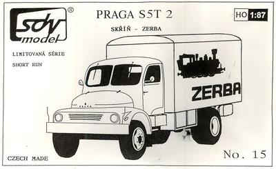 SDV 15. Praga S5T 2. Lastbil.